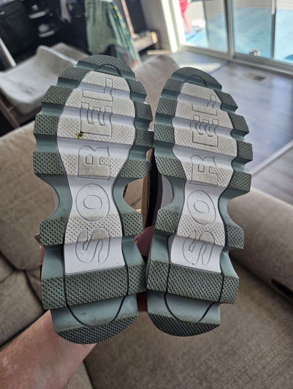 Sorel Women's Kinetic Sandals Size 6 - Picture 6 of 7